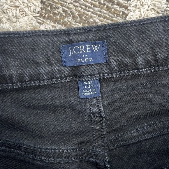 JCrew Factory Straight-fit flex jean in shadow wash 31 short - Picture 3 of 5